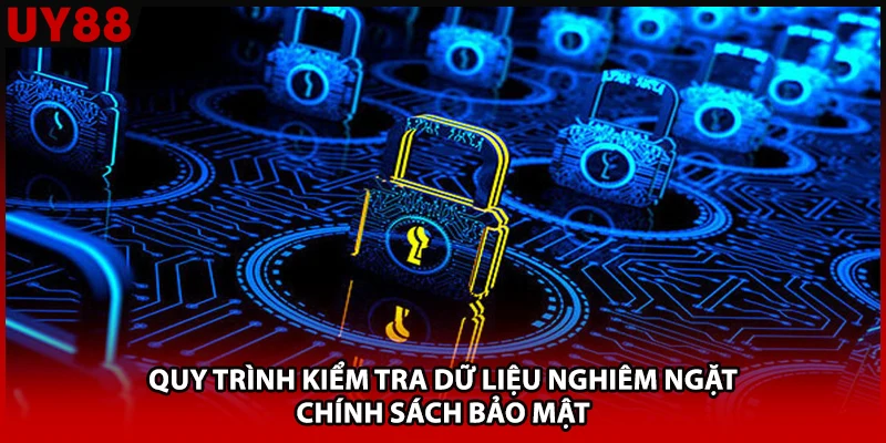 Quy trình kiểm tra dữ liệu nghiêm ngặt chính sách bảo mật